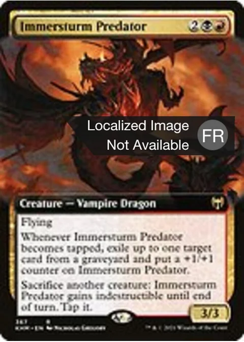 Prédateur de l'Immersturm