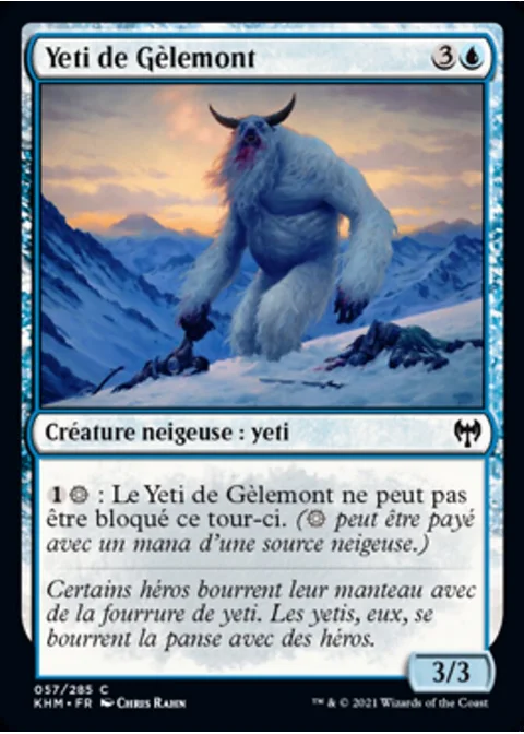 Yeti de Gèlemont