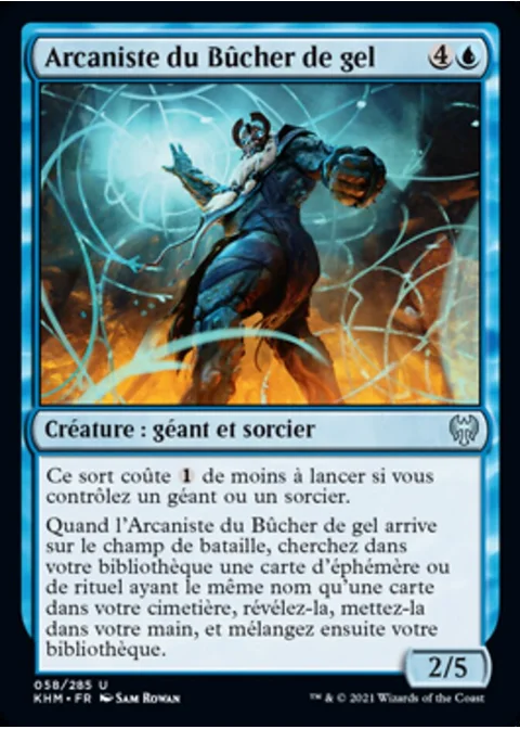 Arcaniste du Bûcher de gel