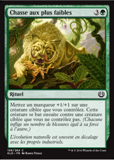 Chasse aux plus faibles