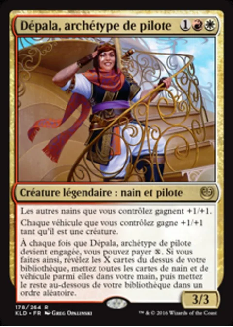 Dépala, archétype de pilote