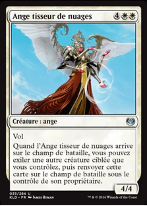 Ange tisseur de nuages