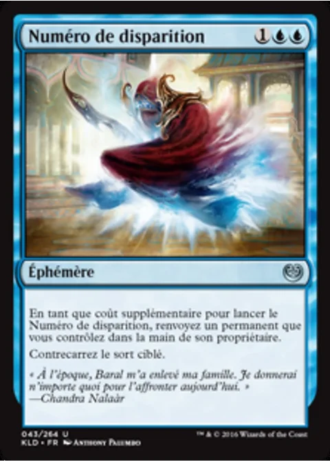 Numéro de disparition