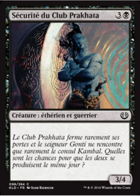 Sécurité du Club Prakhata