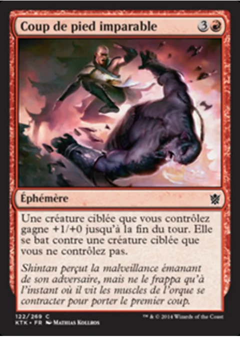 Coup de pied imparable