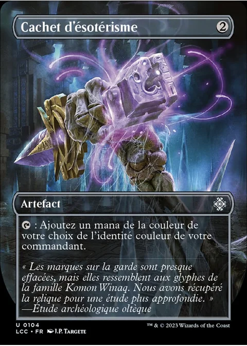 Cachet d'ésotérisme