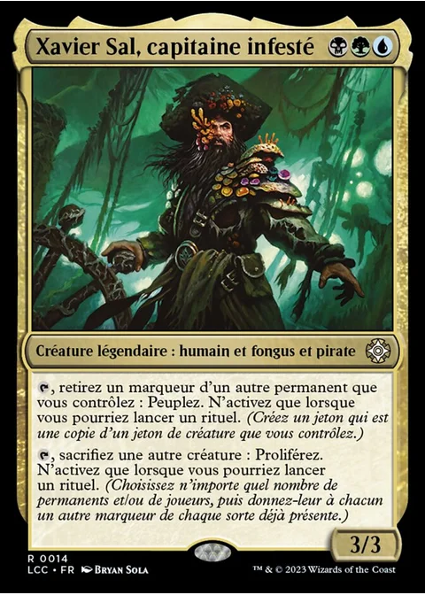Xavier Sal, capitaine infesté