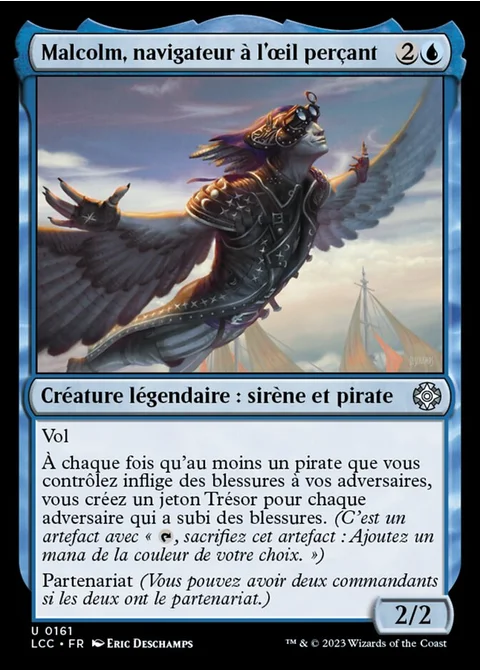 Malcolm, navigateur à l'œil perçant