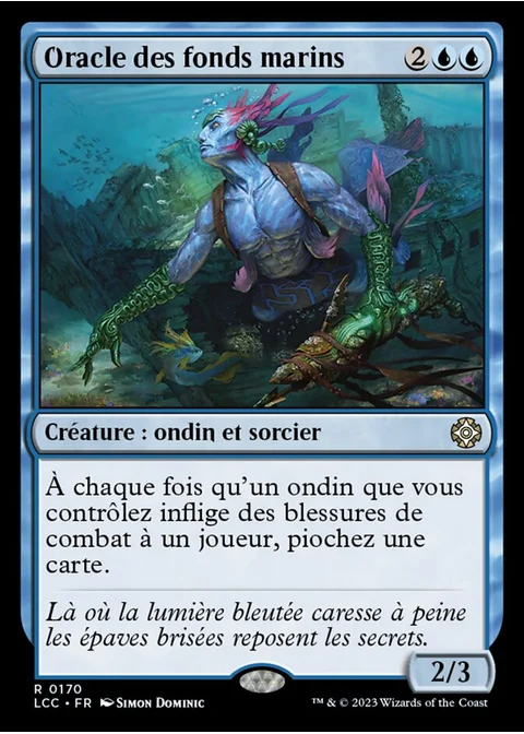 Oracle des fonds marins