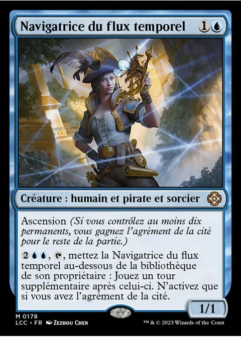 Navigatrice du flux temporel