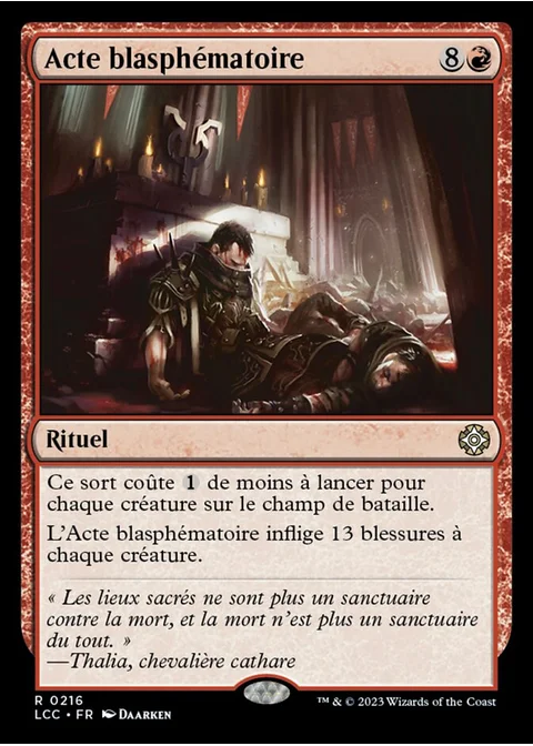 Acte blasphématoire