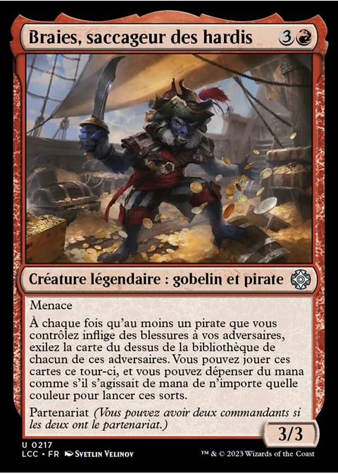 Braies, saccageur des hardis