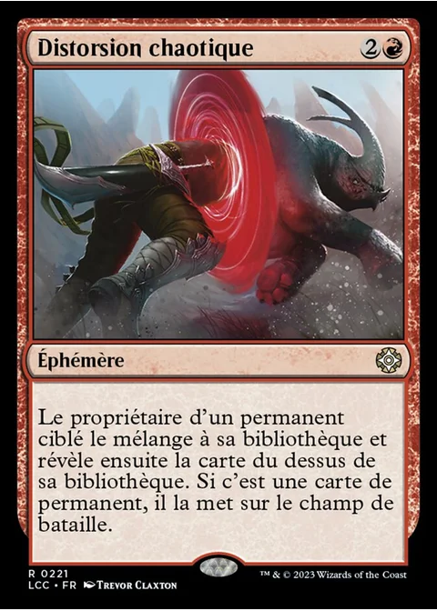 Distorsion chaotique