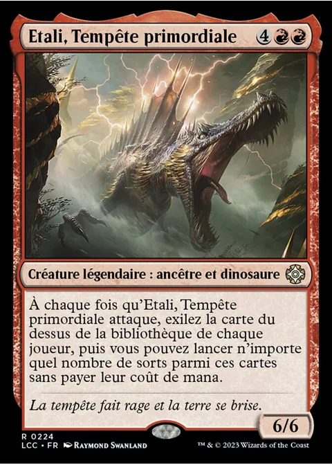 Etali, Tempête primordiale