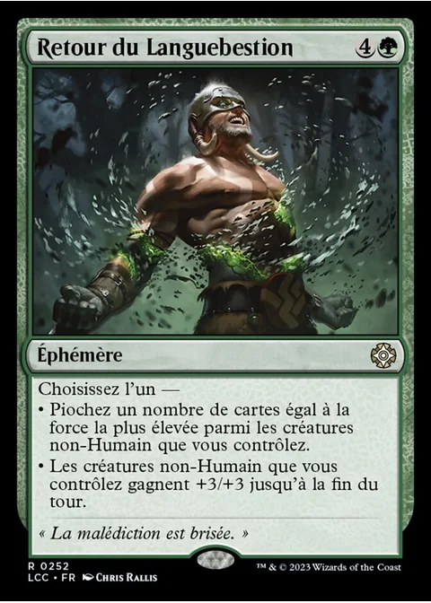 Retour du Languebestion