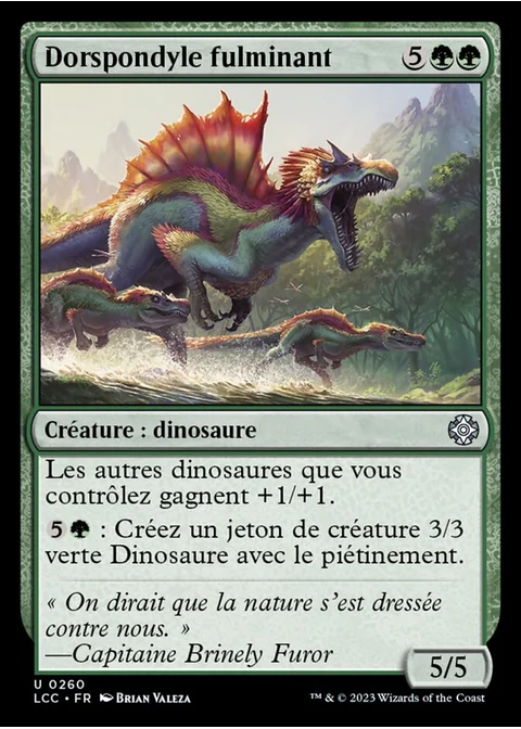 Dorspondyle fulminant