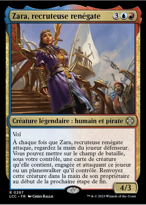 Zara, recruteuse renégate