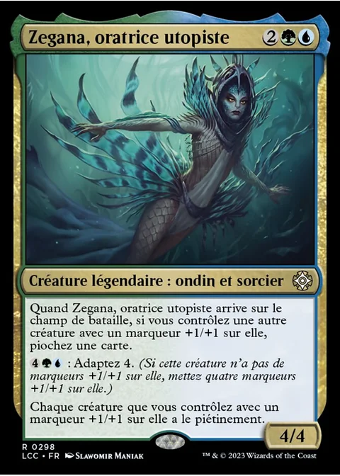 Zegana, oratrice utopiste