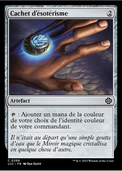 Cachet d'ésotérisme