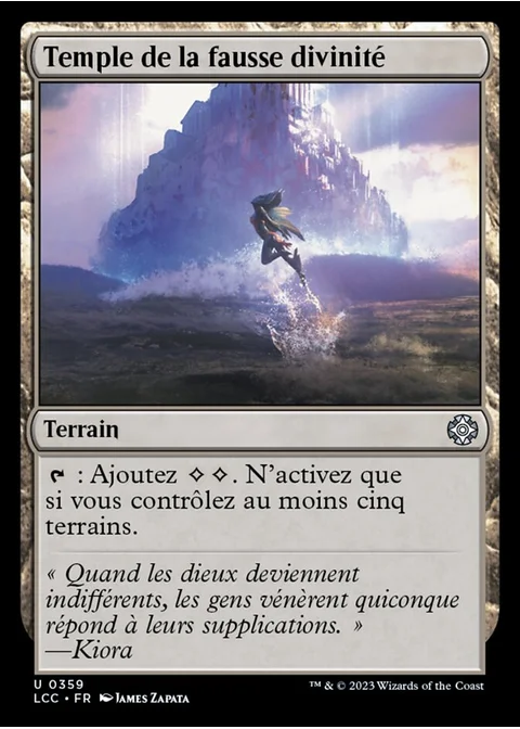 Temple de la fausse divinité