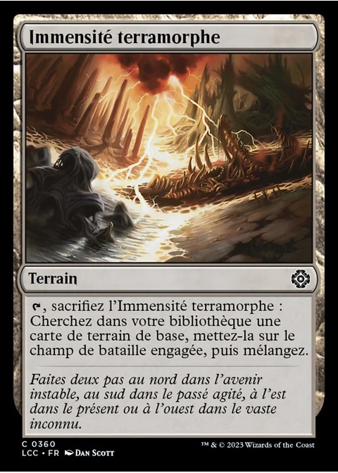 Immensité terramorphe