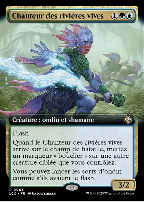 Chanteur des rivières vives