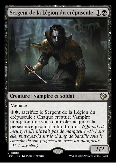 Sergent de la Légion du crépuscule