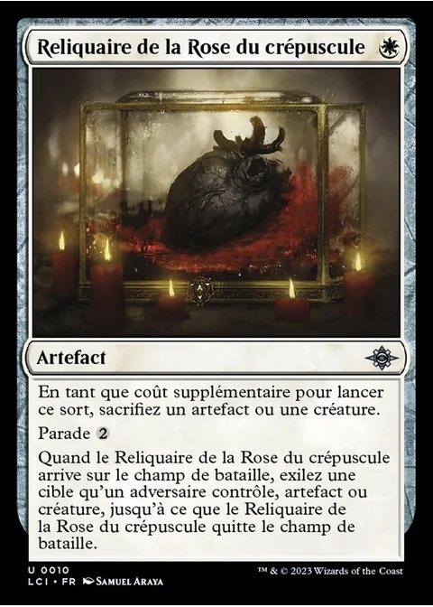 Reliquaire de la Rose du crépuscule