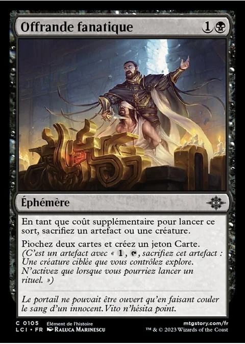 Offrande fanatique