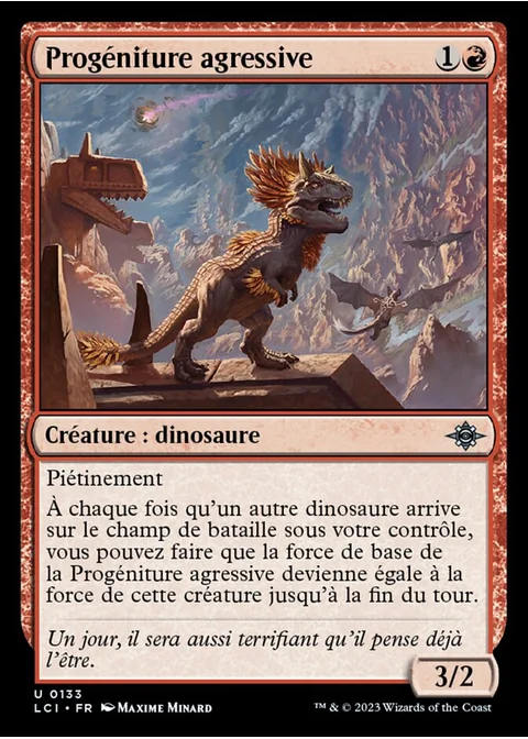 Progéniture agressive