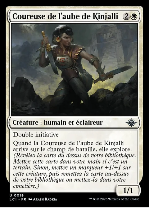 Coureuse de l'aube de Kinjalli