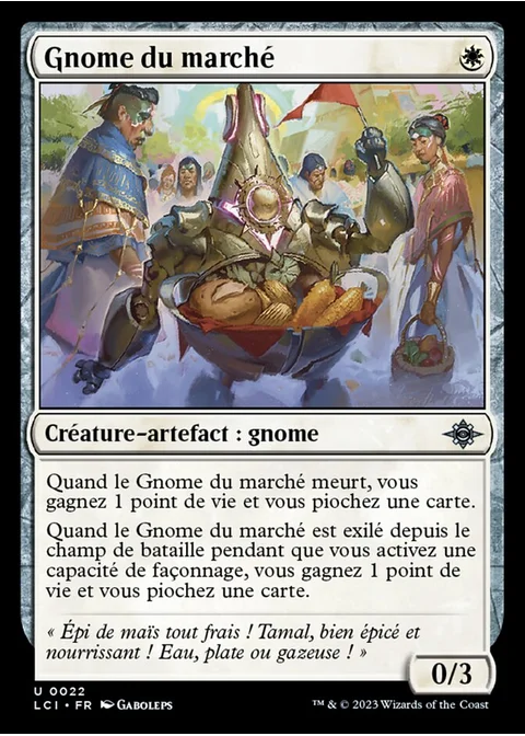 Gnome du marché