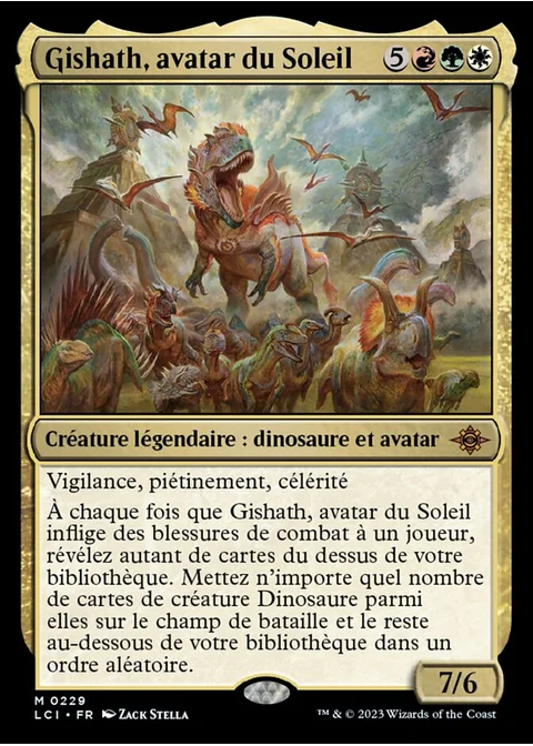 Gishath, avatar du Soleil