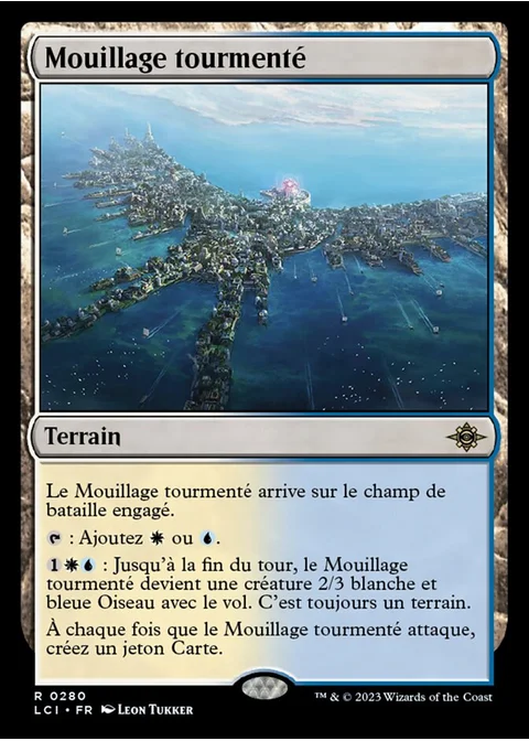Mouillage tourmenté