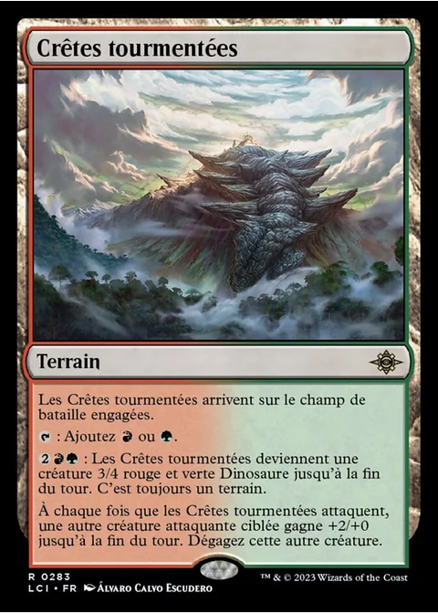 Crêtes tourmentées