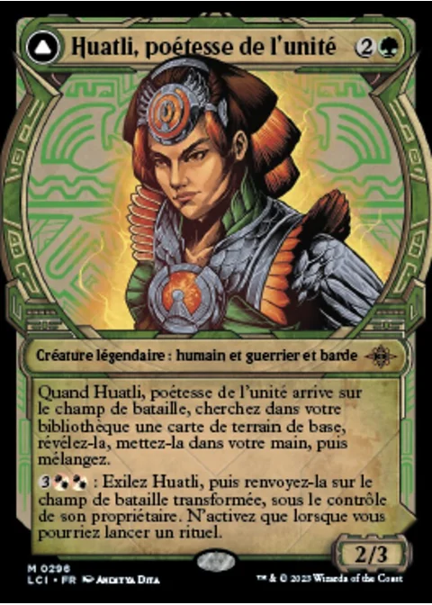 Huatli, poétesse de l'unité