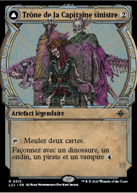 Trône de la Capitaine sinistre