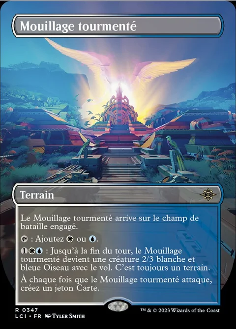 Mouillage tourmenté