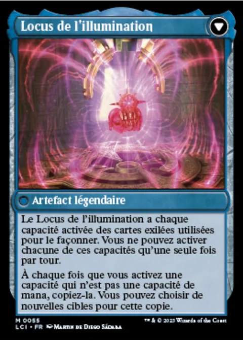 Locus de l'illumination