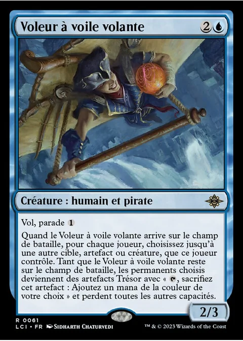 Voleur à voile volante