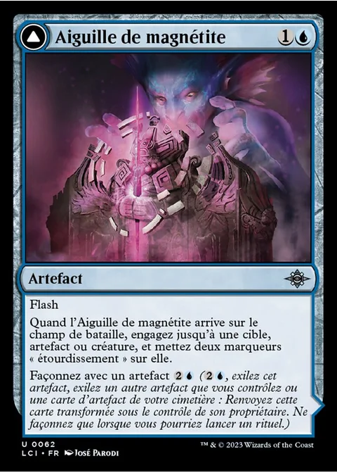 Aiguille de magnétite