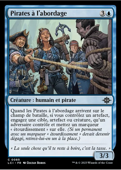 Pirates à l'abordage