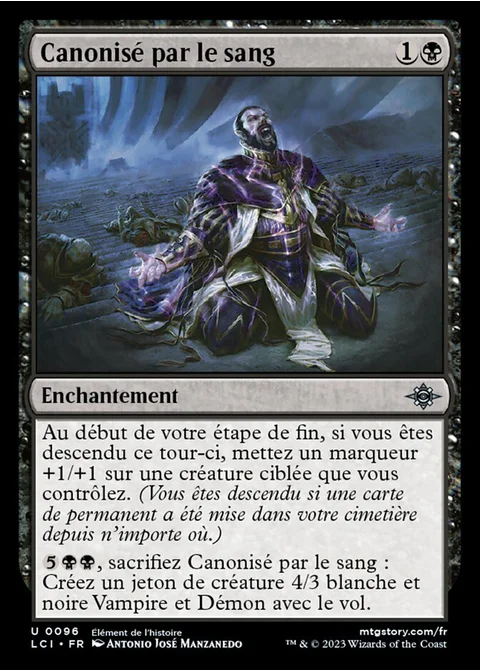 Canonisé par le sang