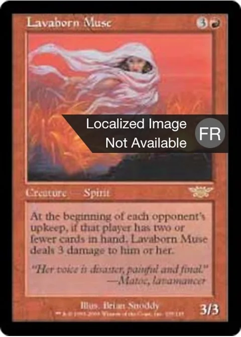 Muse née de la lave