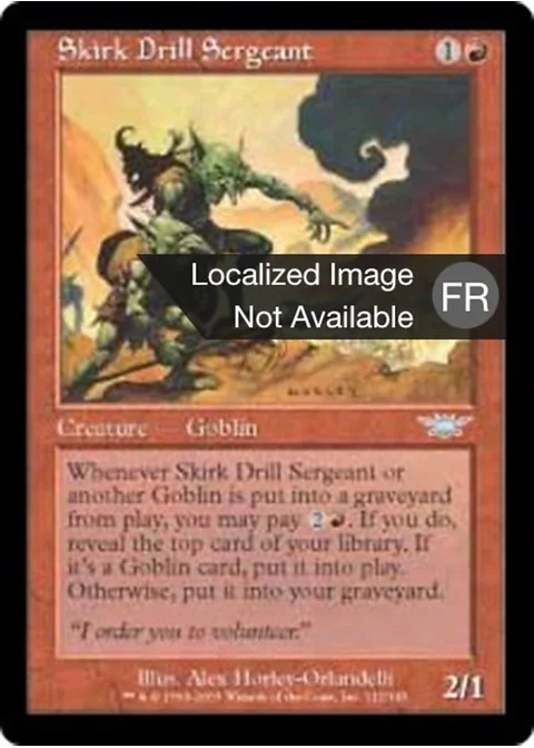 Sergent instructeur skirkien