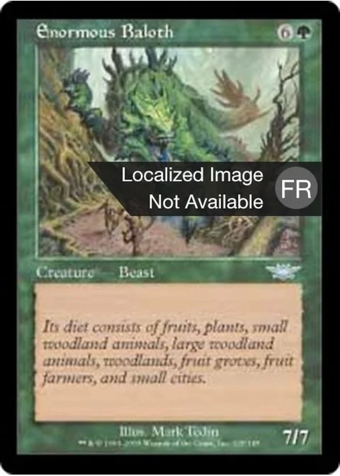 Baloth énorme