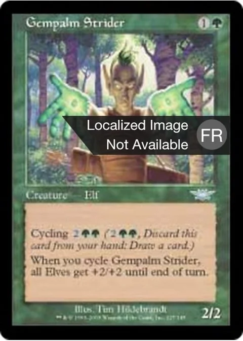 Enjambeur gemmepaume