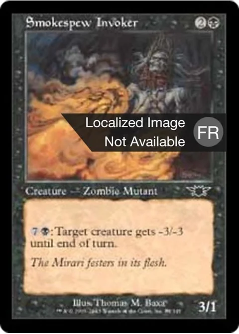 Invocatrice crachefumée