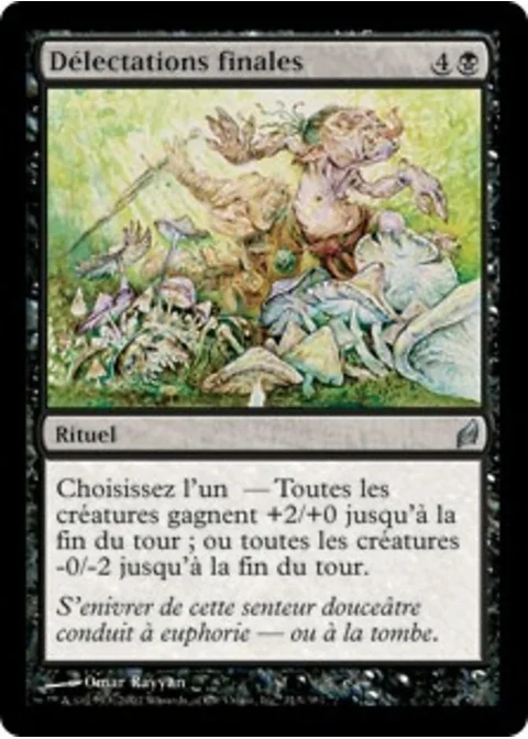 Délectations finales