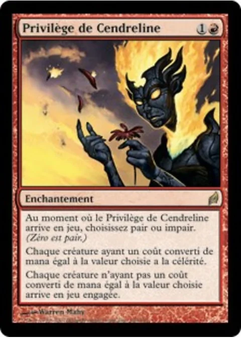 Privilège de Cendreline